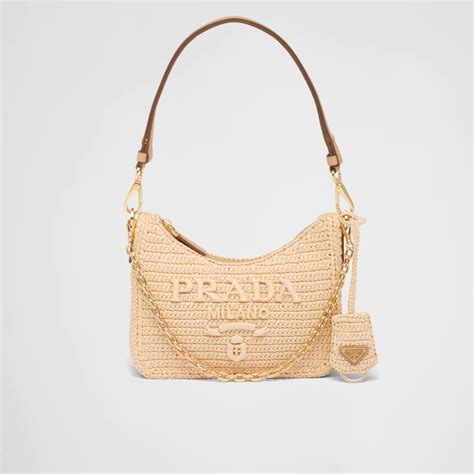 prada mini rhinestone bag|Prada raffia bag dupe.